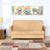 Nilkamal Colombo 3 Seater Sofa (Teak/Camel)