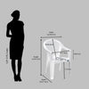 Nilkamal Comfy Plastic Arm Chair