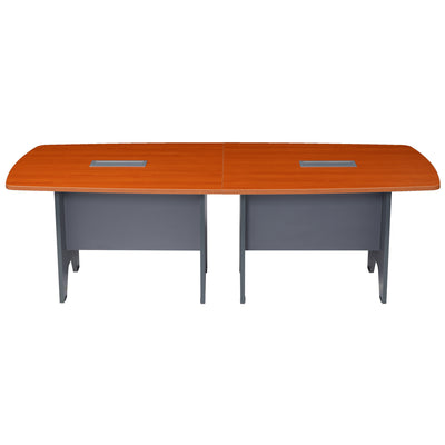 Nilkamal Conclave 8 Seater Conference Table Oak Grey