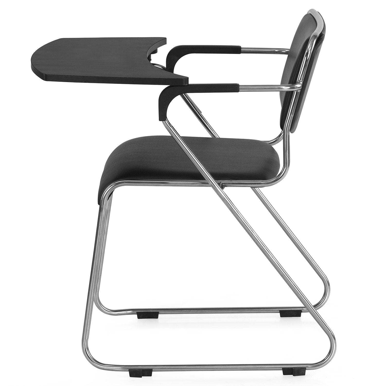 Nilkamal Contract 01 with Full Tablet (Black)