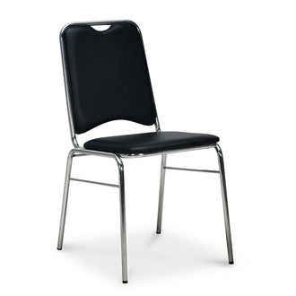 Nilkamal Contract 05 without Arm Visitor Chair (Black)