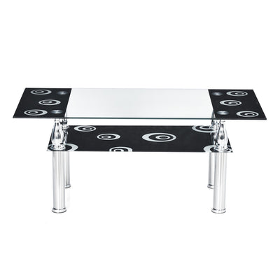 Nilkamal Corolla Centre Table (Black)