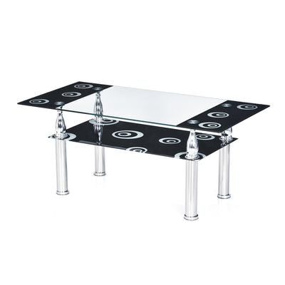 Nilkamal Corolla Centre Table (Black)