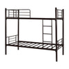Nilkamal Crossett Metal Bunk Bed (Brown)