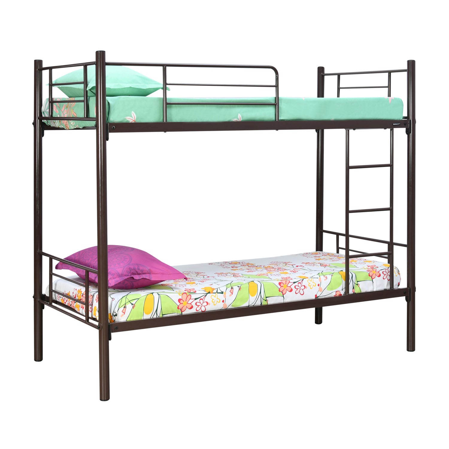 Nilkamal Crossett Metal Bunk Bed (Brown)