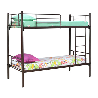 Nilkamal Crossett Metal Bunk Bed (Brown)