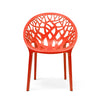 Nilkamal Crystal Polypropylene Premium Chair (Bright Red)