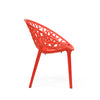 Nilkamal Crystal Polypropylene Premium Chair (Bright Red)