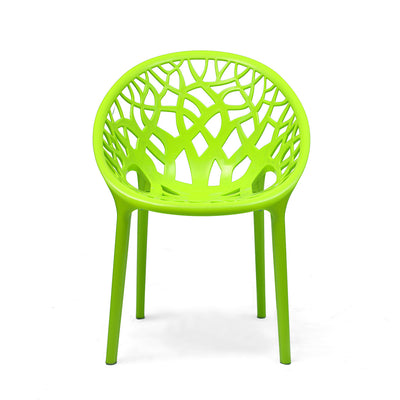 Nilkamal Crystal Polypropylene Armless Chair