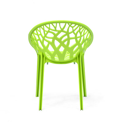 Nilkamal Crystal Polypropylene Armless Chair