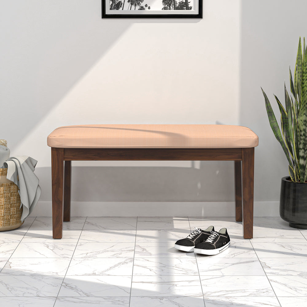 Nilkamal Colombia Multi Use Medium Sitting Bench for Living Room | Dining Room (Wenge)