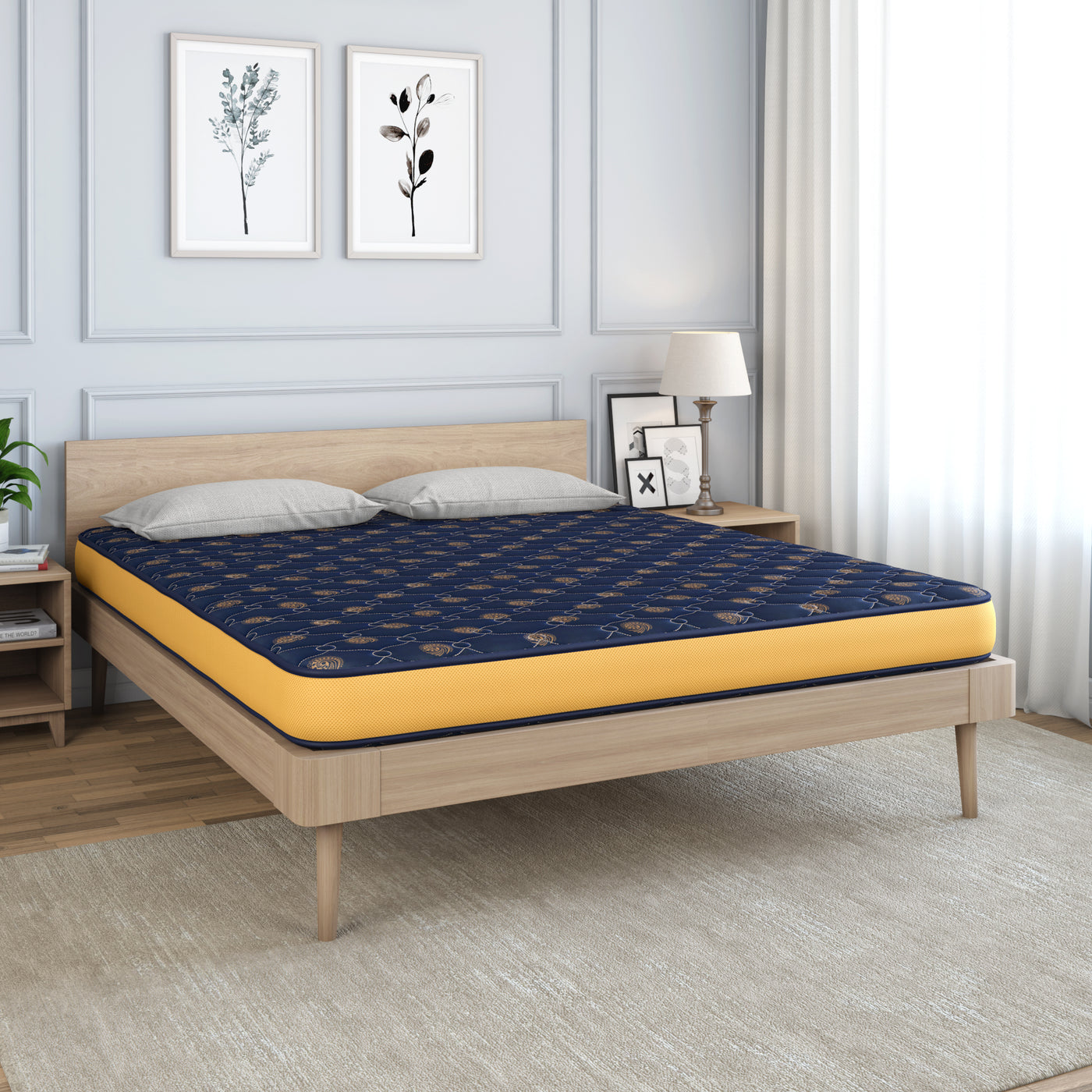 Nilkamal Cool Bond 5" Coir Medium Firm Mattress