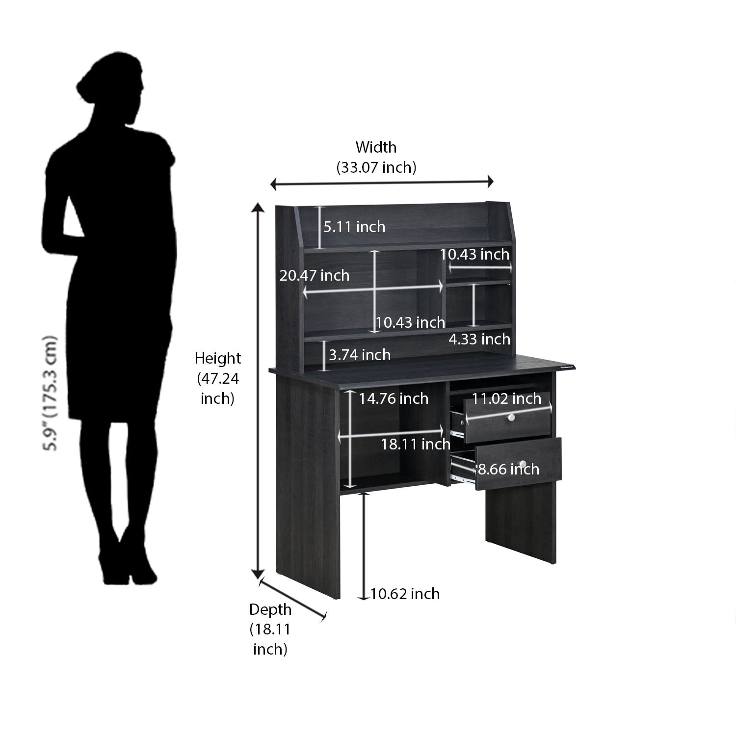Nilkamal Daffny Study Table