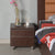 Nilkamal Delhi Side Table (Brown Maple)