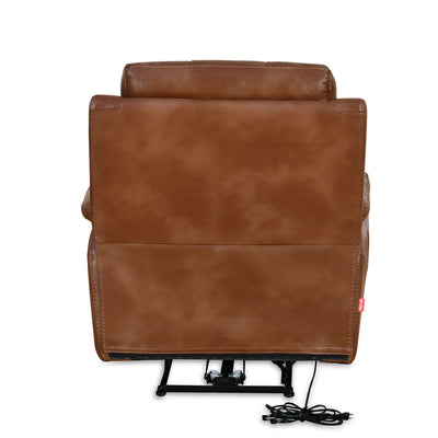 Nilkamal Delp 1 Seater Electric Recliner Sofa (Choco Brown)