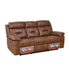 Nilkamal Delp 3 Seater Electric Recliner Sofa (Choco Brown)