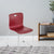 Nilkamal Diamond Chair with Shell (Red)