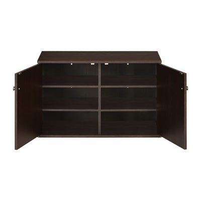 Nilkamal Churchill Shoe Cabinet (Classic Walnut)