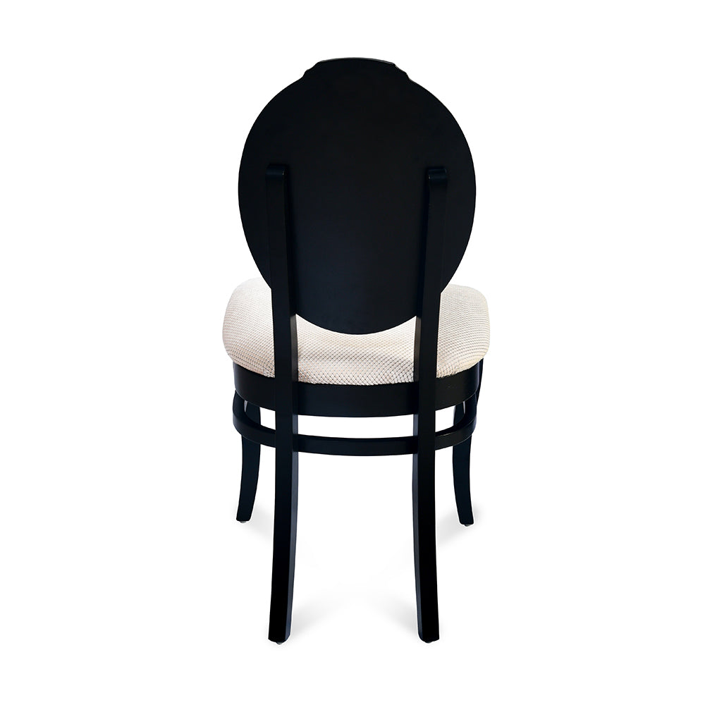 Nilkamal Hexa Dining Chair (Black)