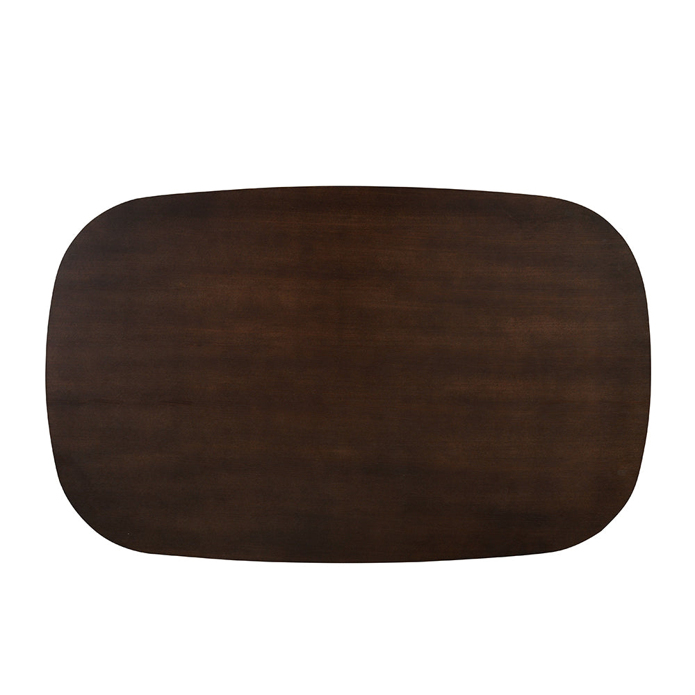 Nilkamal Bentley 6 Seater Dining Table (Brown)