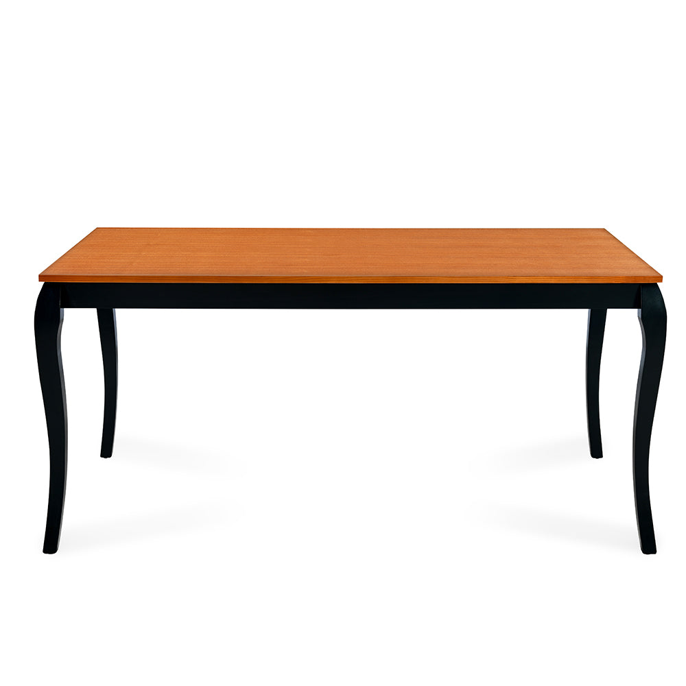 Nilkamal Hexa 6 Seater Dining Table (Black / Brown)