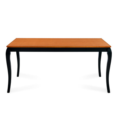 Nilkamal Hexa 6 Seater Dining Table (Black / Brown)