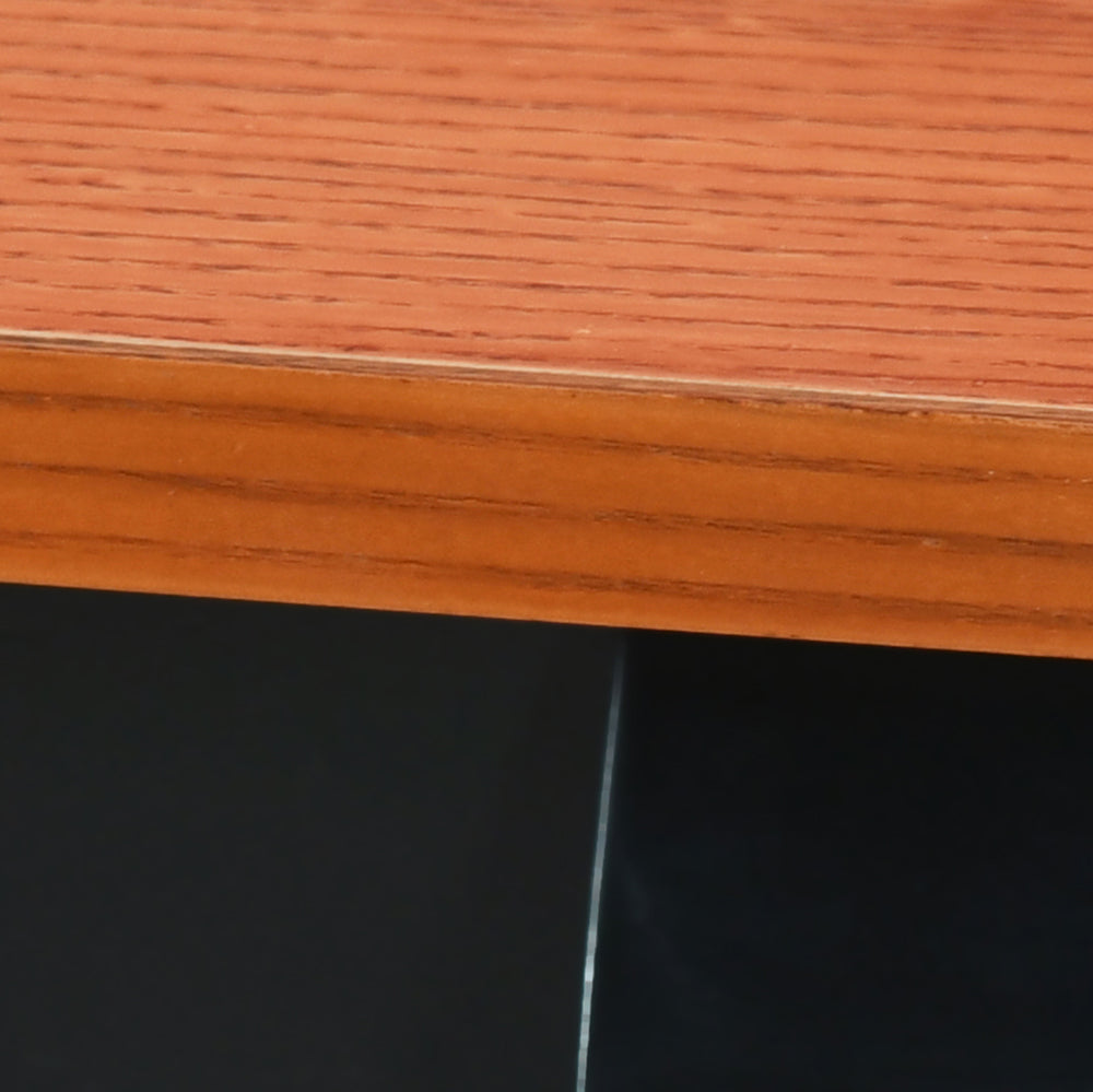 Nilkamal Hexa 4 Seater Dining Table (Black / Brown)