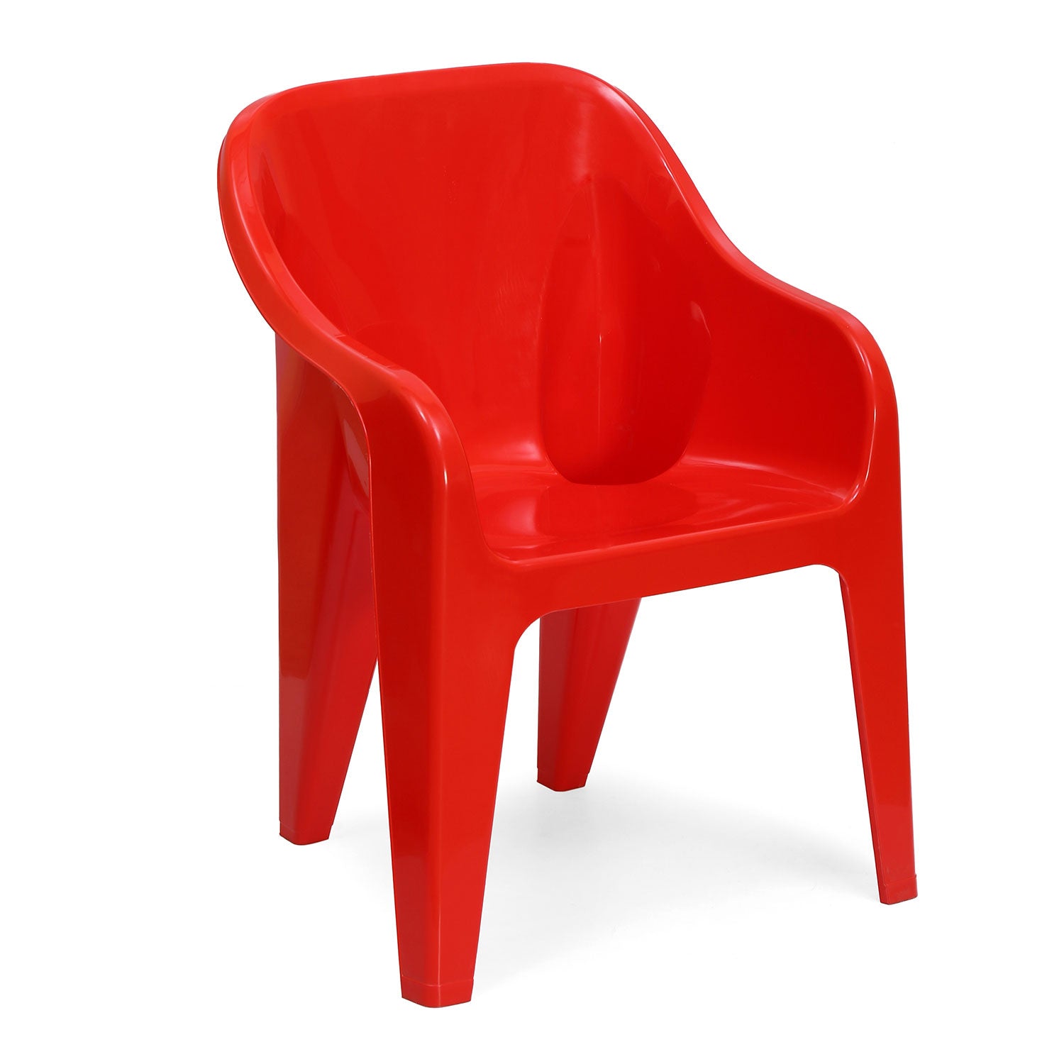 Nilkamal Eeezy Go Plastic Baby Arm Chair (Gem Red)