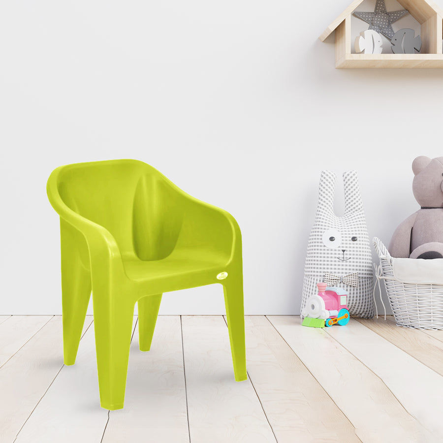 Nilkamal Eeezy Go Plastic Baby Arm Chair (Lime Light Green)