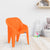 Nilkamal Eeezy Go Plastic Baby Arm Chair (Orange)