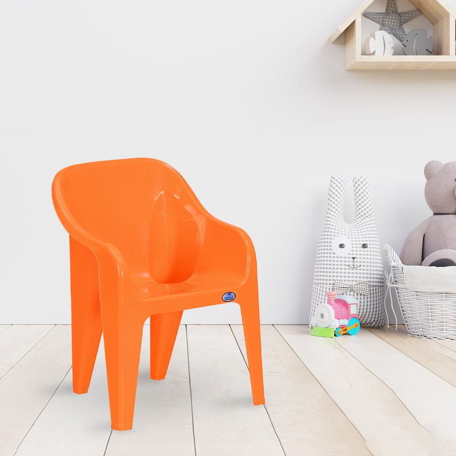 Nilkamal Eeezy Go Plastic Baby Arm Chair (Orange)