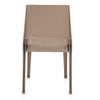 Nilkamal Enamora Premium Plastic Armless Chair (Rattan Dark Beige)