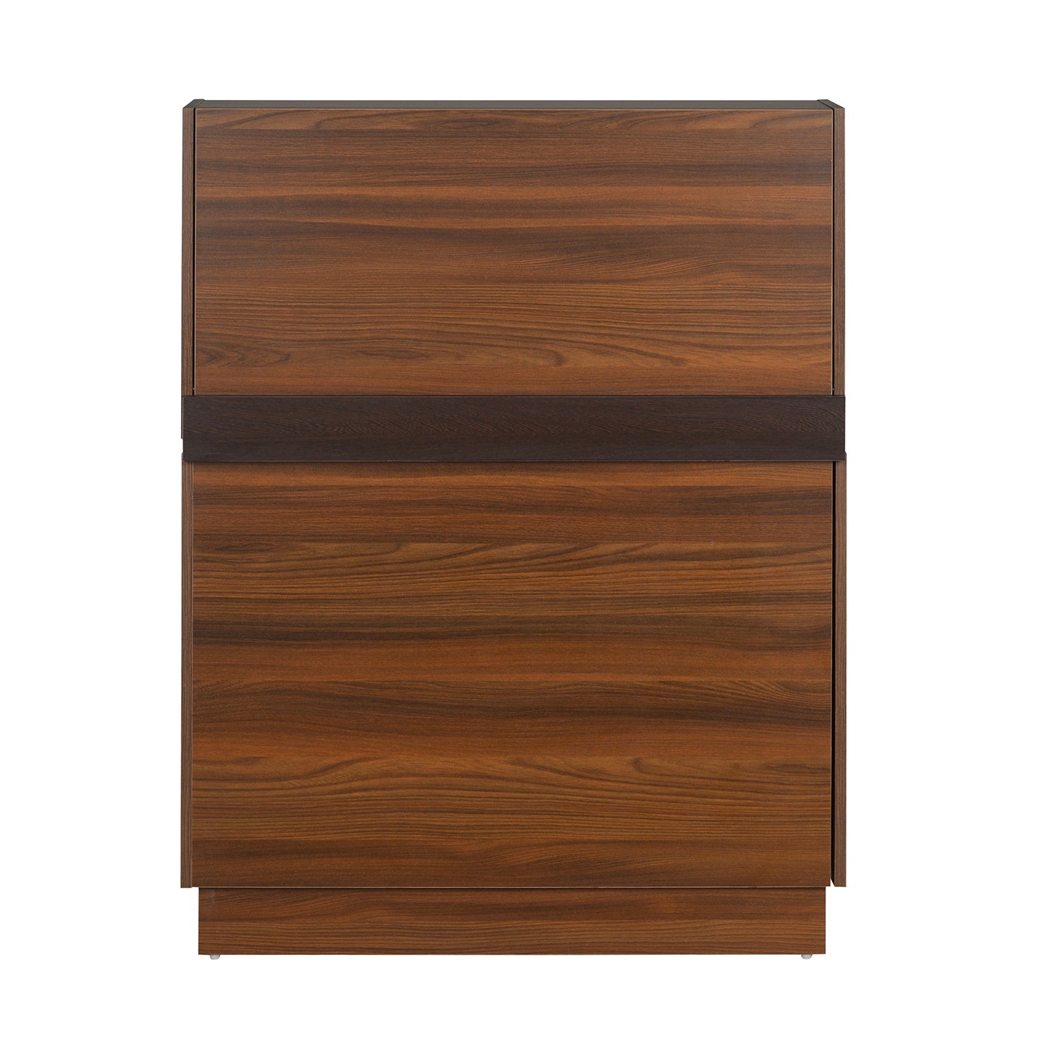 Nilkamal Envi Engineered Wood Wall Mount Study Table (Walnut)