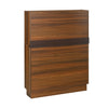 Nilkamal Envi Engineered Wood Wall Mount Study Table (Walnut)
