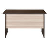 Nilkamal Enzo Office 4 ft Table (Brown & Cloud Ash)