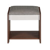 Nilkamal Erwin Dressing Table (Walnut / White)