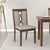 Nilkamal Elanza Solid Wood Dining Chair (Antique Cherry)