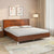 Nilkamal Electra Meta Bed  (Walnut)