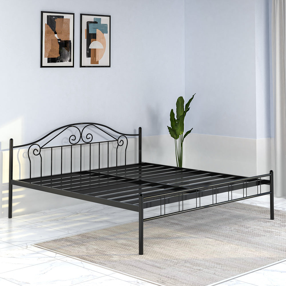 Nilkamal Esca Neo Double Bed (Black)