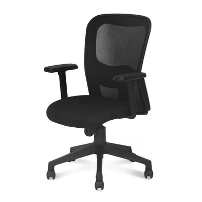 Nilkamal Ethen Mid Back Office Chair (Black)