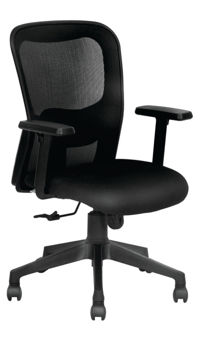 Nilkamal Ethen Mid Back Office Chair (Black)
