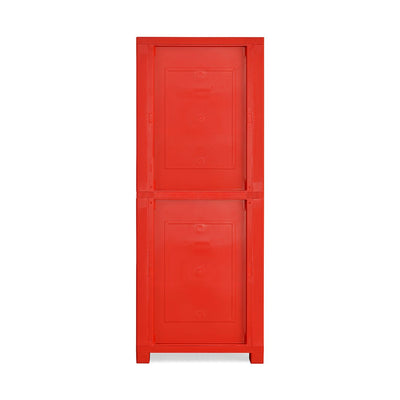 Nilkamal Freedom Big 1 (FB1) Plastic Storage Cabinet (Pepsi Blue, Bright Red and Yellow)