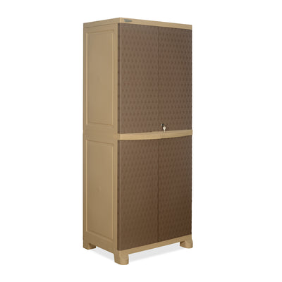 Nilkamal Freedom Big 6 FB 6 Plastic Storage Cabinet Ratan Dark