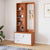 Nilkamal Eternal Engineered Wood Dresser With Mirror (Teak)