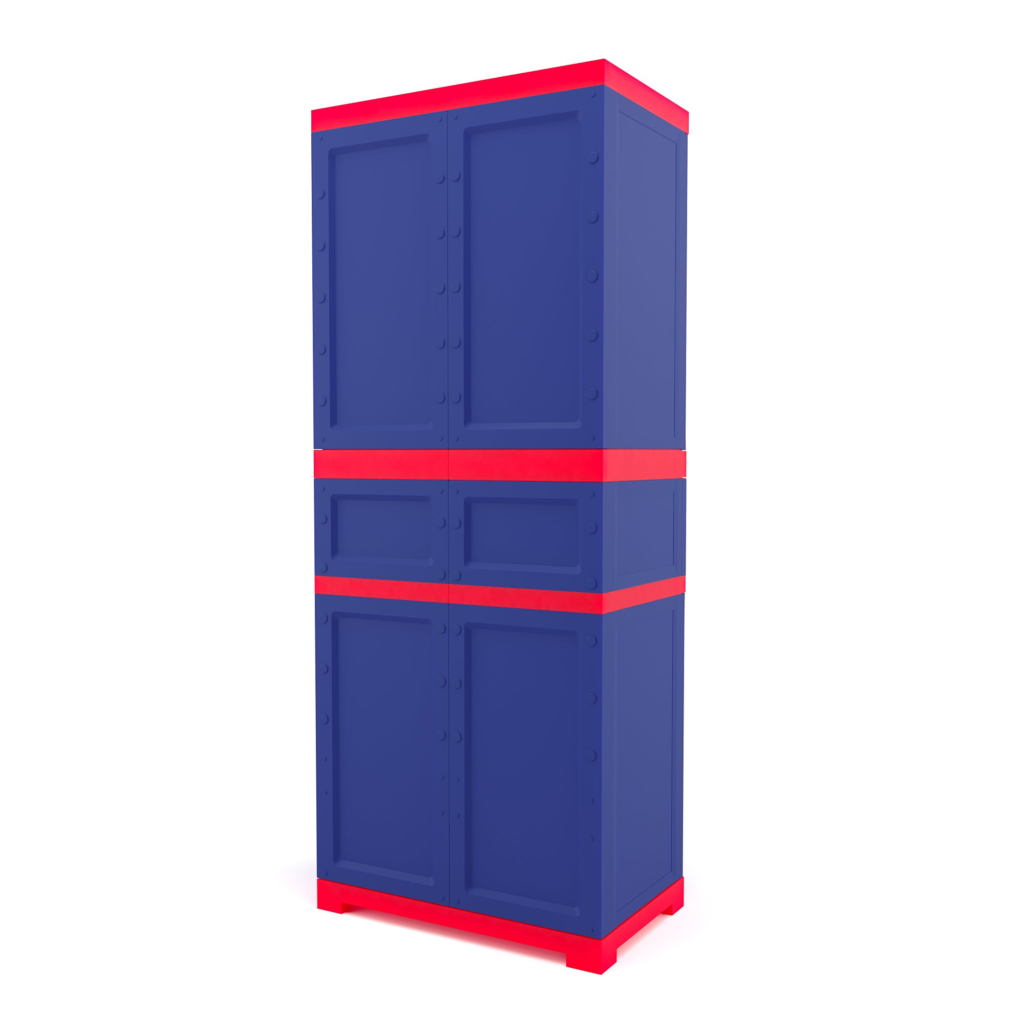 Nilkamal Freedom with 1 Drawer (Pepsi Blue / Bright Red / Yellow)