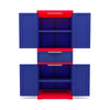 Nilkamal Freedom with 1 Drawer (Pepsi Blue / Bright Red / Yellow)
