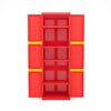 Nilkamal Freedom Mini Large (FML) Plastic Storage Cabinet (Bright Red / Yellow)
