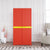 Nilkamal Freedom Mini Medium (FMM) Plastic Storage Cabinet - Bright Red/Yellow