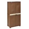 Nilkamal Freedom Mini Medium Cabinet (FMM) (Rust Brown / New Cream)