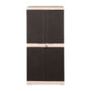 Nilkamal Freedom Mini Medium (FMM) Cabinet (Weather Brown / Biscuit)
